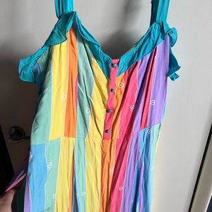 ModCloth and collect Emelia rainbow dress NWT